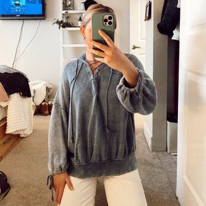 Free people oversized hoodie